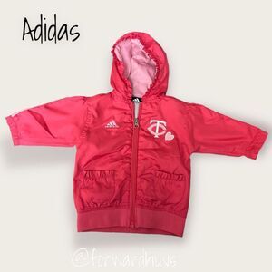 Adidas Baby Minnesota Twins Spring Jacket Size 3/6 Months
